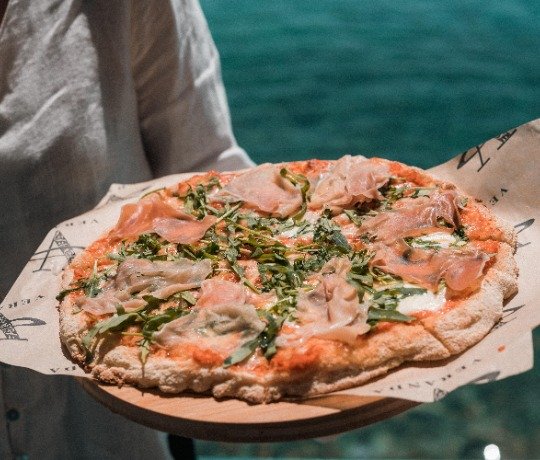 veranda bar pizza Breakfast at Veranda Bar Mykonos
